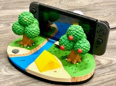 Das ist doch mal ein Upgrade zum schnöden, schwarzen Plastik-Dock, das sonst mit der Switch kommt. (Bild: Senpai3D, Etsy)