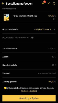 Den attraktiven Preis gibt es nur in der App