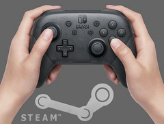 Nintendo Switch Pro Controller erhält Unterstützung für Steam.