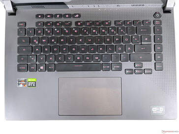 Asus ROG Strix G15 G513 - Tastatur
