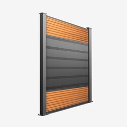 Die Premium-Alternative: Designzäune mit integrierten PV-Modulen. (Bildquelle: falagotti)