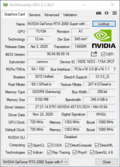 GPU-Z - Nvidia GeForce RTX 2080 Super Max-Q