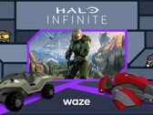 Waze hat ein Halo-Update bekommen, offensichtlich um Spieler an den bevorstehenden Launch von Halo Infinite zu erinnern. (Bild: Microsoft)