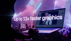 Das 16 Zoll MacBook Pro soll noch mehr Leistungsreserven bieten, wenn ein "High Power Mode" aktiviert wird. (Bild: Apple)