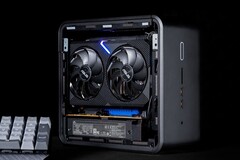 Der Nachfolger des abgebildeten Intel NUC 9 Extreme steigt von Coffee Lake auf Tiger Lake um. (Bild: Asus)