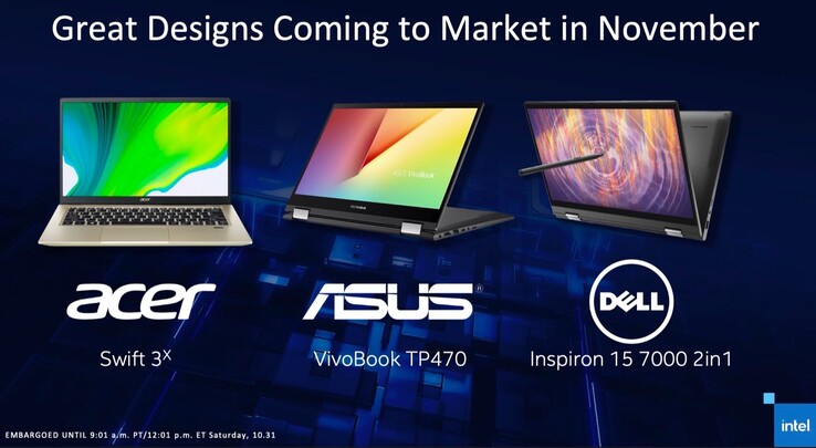 Der ursprünglich versprochene Launch im November konnte von keinem der drei Notebook-Hersteller eingehalten werden. (Bild: Intel)