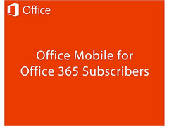 Wahrscheinlich wird das iPad-Office ein Office-365-Abo erfordern (Bild: Microsoft)