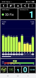 GPS Test: im Freien