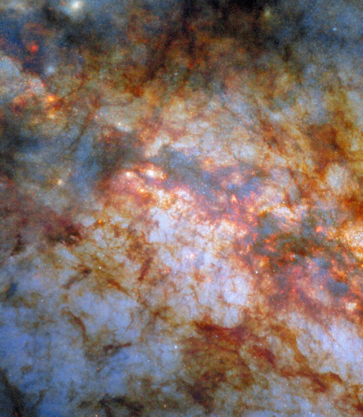 Von Hubble aufgenommenes Bild von Messier 82 (Bildquelle: ESA/Hubble, NASA, und W. D. Vacca)