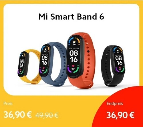 Xiaomi Mi Smart Band 6