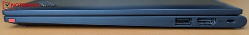 Dank Thunderbolt 4 kann das Lenovo ThinkPad X13 2-in-1 gut an einer passenden Docking-Station genutzt werden