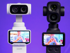 Insta360 Luna Ultra neben der DJI Osmo Pocket 4P