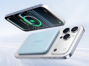 Die Powerbank ist in drei Farbvarianten erhältlich.