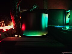 Aorus Waterforce X II 360: RGB-Effekte an der Pumpenbasis