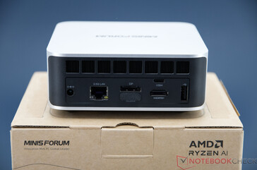 Minisforum AI X1 - Anschlüsse an der Rückseite