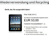 Altgeräte: Apple nimmt auch iPad Tablets in Zahlung