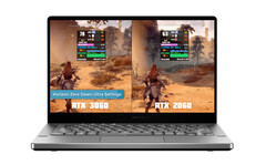 Laptops auf Basis der Nvidia GeForce RTX 3060 werden offenbar eine deutlich bessere Gaming-Performance als ihre Vorgänger bieten. (Bild: Asus / Benchmark Lab)