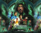 Es wird erwartet, dass Avengers: Doomsday 60 Helden aus den Franchises der Avengers, X-Men und Fantastic Four umfassen wird. Abgebildet: ein von Fans erstelltes Filmplakat mit dem Filmlogo neben mehreren Marvel-Charakteren. (Bildquelle: VISCOM Creative auf Poster Supply)