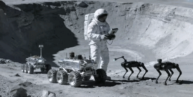 China will Roboterhunde auf den Mond bringen, als Helfer und Begleiter für Astronauten
