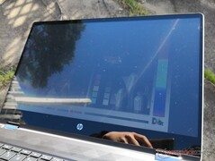 Im Freien in der Sonne