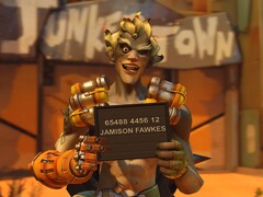 Der Overwatch 2-Charakter Junkrat (Jamison Fawkes)