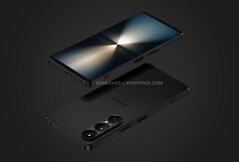 Das Sony Xperia 1 VII soll schon im Mai offiziell vorgestellt werden. (Bildquelle: @OnLeaks / Xpertpick)