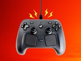 Der Steam Controller kann durch den Vibrations-Motor über eine Tischplatte "fahren".