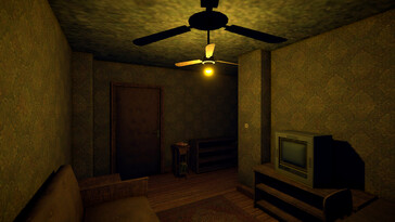 Ein Screenshot aus Only Faces Remain.