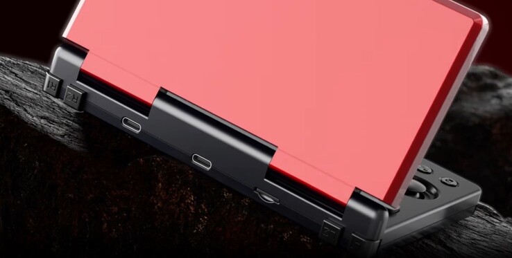 In dem Video sind zwei USB Typ C-Ports auf der Rückseite zu sehen.