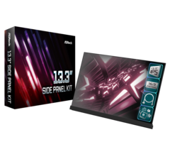 ASRock Side Panel Kit: Monitor für das Seitenteil