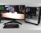 Ein günstiger Gaming-PC mit einer Intel Arc A380 und Nvidia RTX 3060 stellt Cyberpunk 2077 dar. Die Frame Generation läuft per Dual-GPU über Lossless Scaling (Bildquelle: ETA Prime via YouTube)
