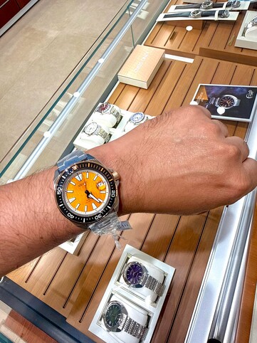 Seiko Prospex HBB005K1 von Tiger inspirierte Taucheruhr