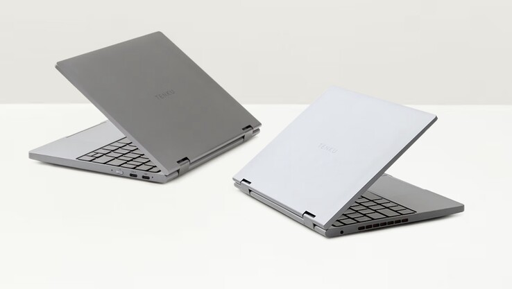 Der Tenku Note Pro AI Laptop hat ein minimalistisches Design