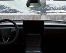 Anzeige über den Defrost-Mode als rechtzeitige Erinnerung bei kaltem Wetter (Bild: Tesla)