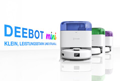 Der Ecovacs Deebot mini ist ein besonders kompakter Saugroboter. (Bildquelle: Ecovacs)
