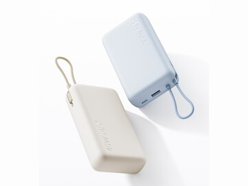 Neue Xiaomi Power Bank 20000 45W mit integriertem Kabel.