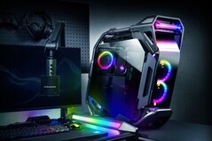 Mit dem Cratus hat Cougar Gaming ein PC-Gehäuse vorgestellt, das sich nach vorne lehnt. (Bild: Cougar Gaming)
