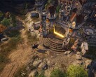 Eine Festung in Disciples Liberation, das auf Steam aktuell deutlich rabattiert ist