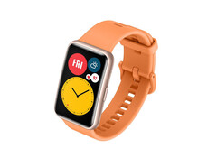 Die Huawei Watch Fit bietet ein längliches AMOLED-Display und viele Fitness-Features. (Bild: Huawei, via @Sudhanshu1414)