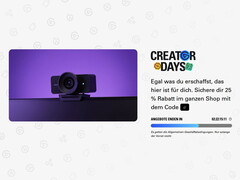 Facecam 4K als Angebot bei den Creator Days