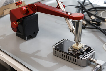 Auch die Wartungseigenschaften werden überprüft.