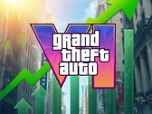 GTA 6 Logo und Take-Two Interactive Aktienkurs