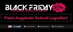 Bis zu 85 Prozent beschert der Geekmaxi Black Friday Sale 2023. (Bild: Geekmaxi)