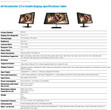 HP DreamColor Z31x Studio Specs