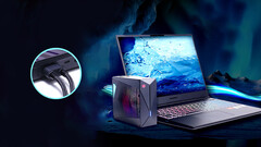 Die neuen Gaming-Laptops von Mechrevo können mit RTX 4090 ausgestattet werden und sind optional extern wassergekühlt (Bildquelle: Mechrevo [bearbeitet]).