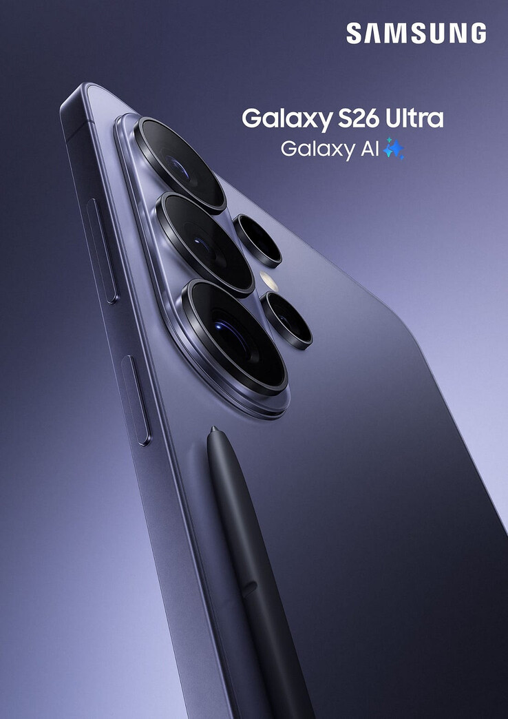 Ein erstes offizielles Promoplakat von Samsung zum Galaxy S26 Ultra.