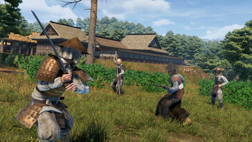 Ein Kampf in Sengoku Dynasty.