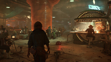 Eine Bar in Star Wars Outlaws
