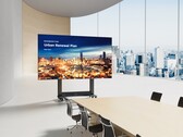 ViewSonic macht seinen 138 Zoll LED-Bildschirm durch ein faltbares Design reisetauglich. (Bildquelle: ViewSonic)
