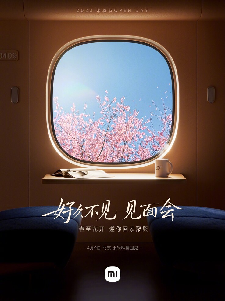 Xiaomi lädt am 9. April 2023 zu einem Open Day in China.